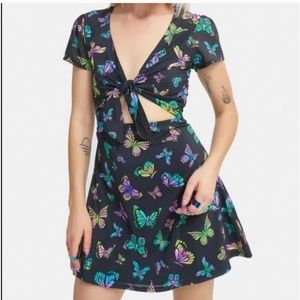 Dolls Kill One of a Kind Butterfly Dress XL NWT